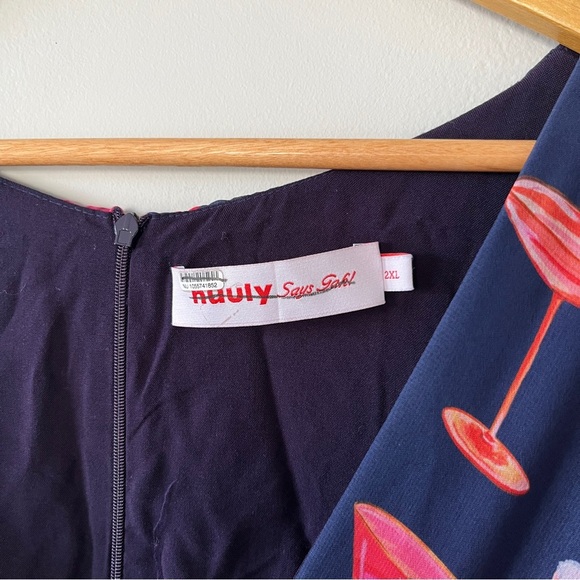 Lisa Says Gah Colorful Cocktail Print Maxi Dress - Picture 7 of 12